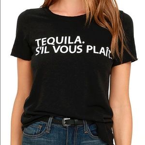 Black Chaser Tequila T-Shirt Small